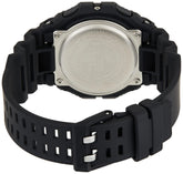 Casio G-Shock Analog-Digital World Time Watch - Black / Silver